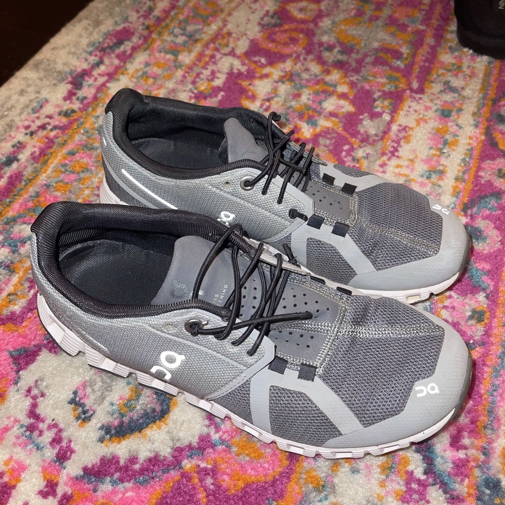 On cloud running shoes